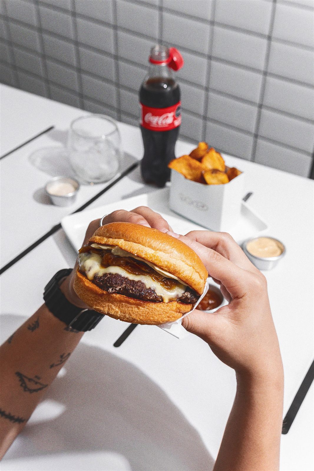 Burger Azul Maple